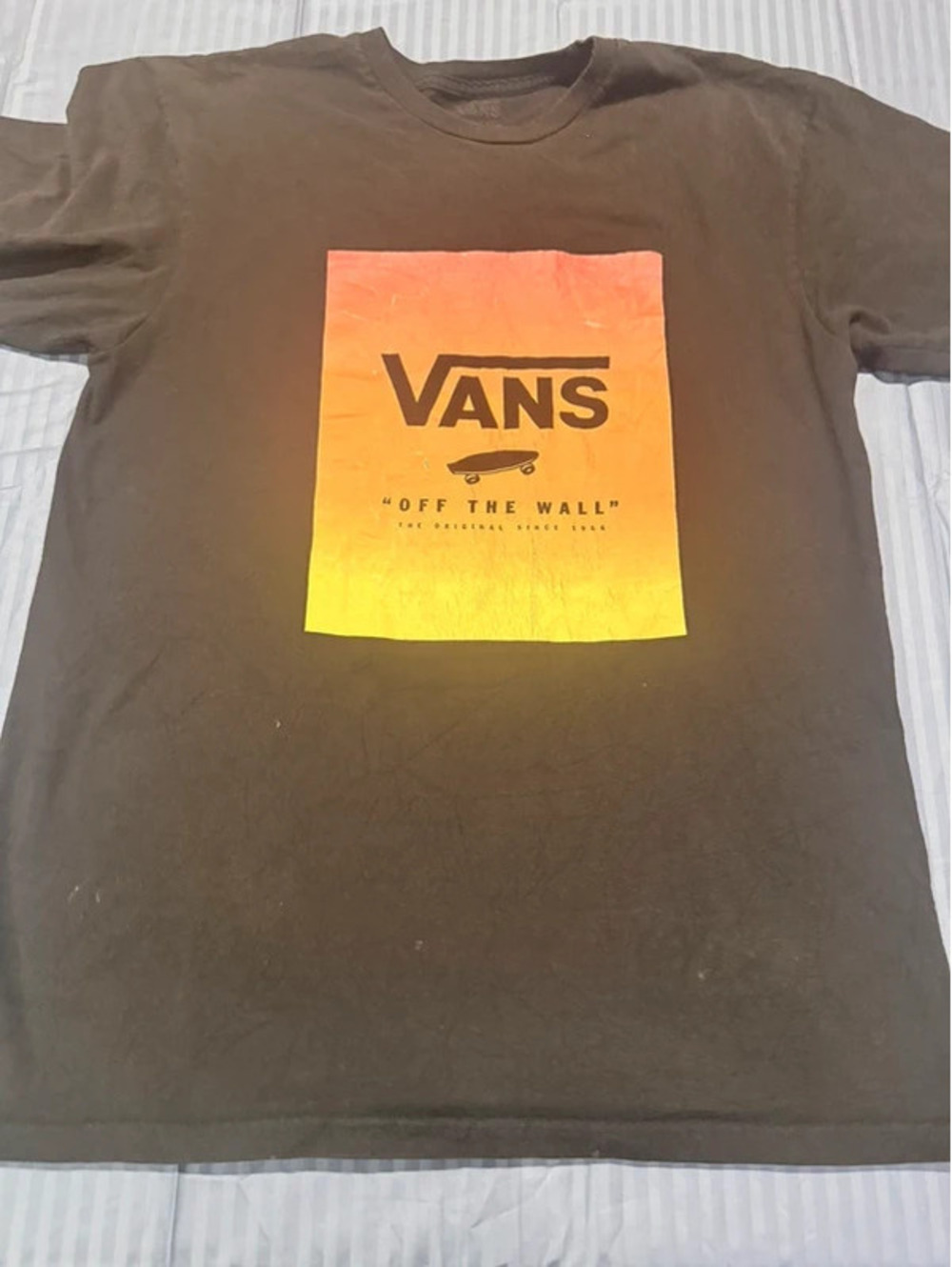 Vans Off The Wall Graphic T-Shirt Size Large R1220